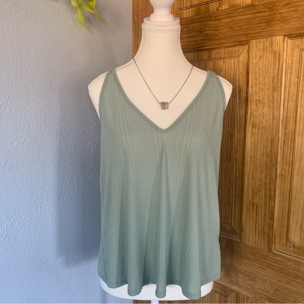Free People Mint Green Tank Top